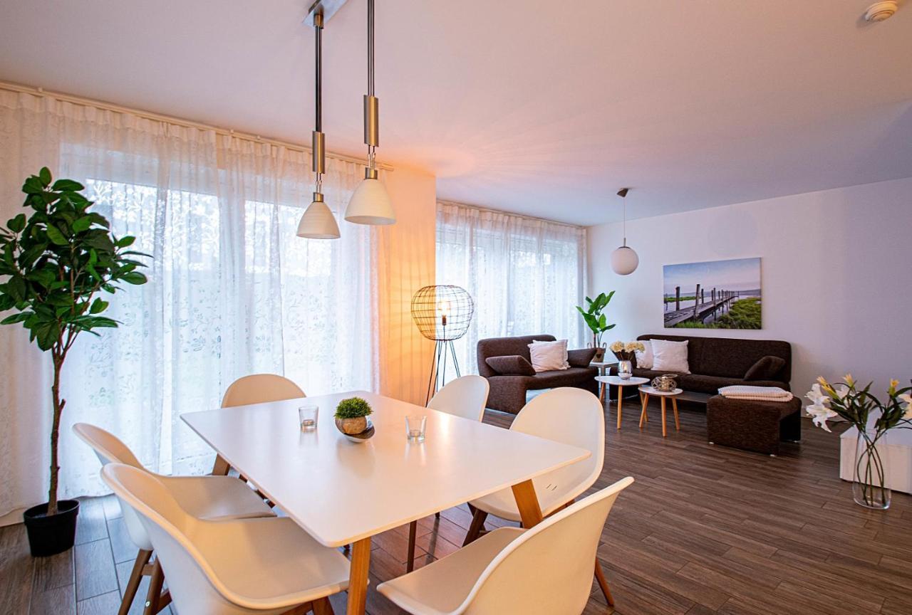 뤼네부르크 130Qm Haus Mit 3 Schlafzimmern, Sauna, Parkplatz 아파트 외부 사진